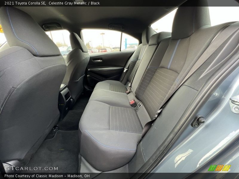 Rear Seat of 2021 Corolla SE