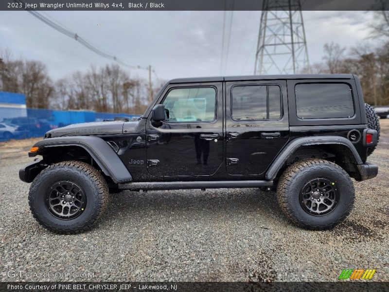  2023 Wrangler Unlimited Willys 4x4 Black