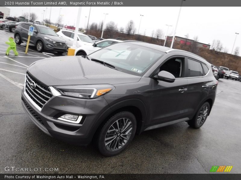 Magnetic Force Metallic / Black 2020 Hyundai Tucson Limited AWD