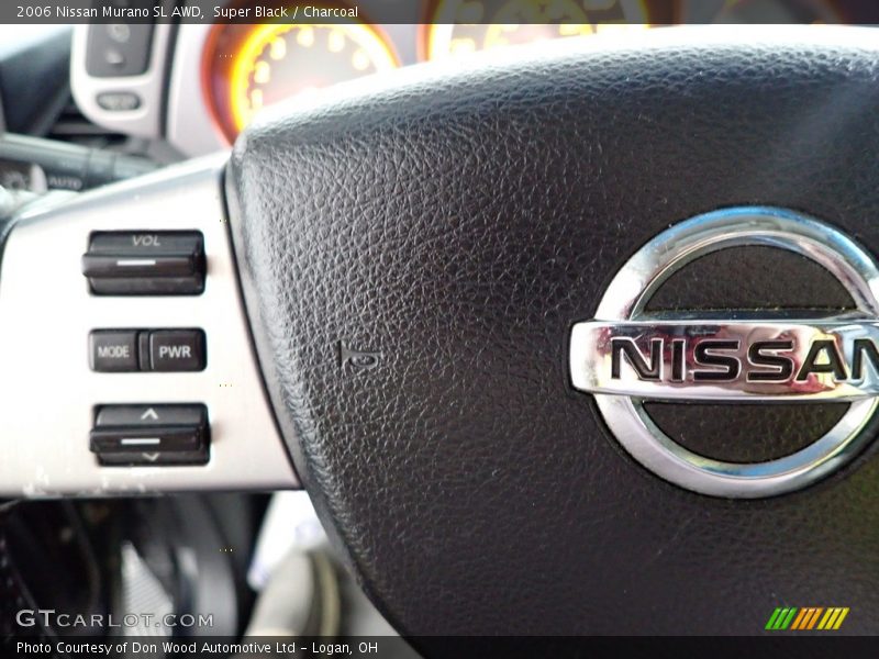 Super Black / Charcoal 2006 Nissan Murano SL AWD