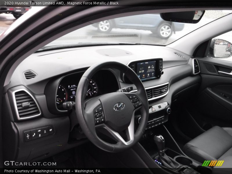 Magnetic Force Metallic / Black 2020 Hyundai Tucson Limited AWD