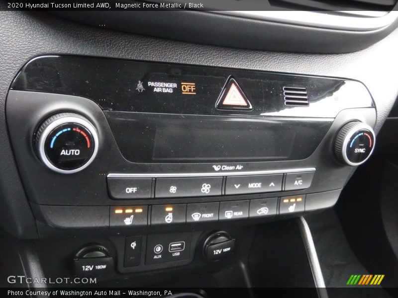 Magnetic Force Metallic / Black 2020 Hyundai Tucson Limited AWD