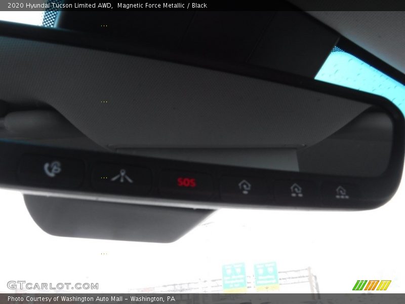 Magnetic Force Metallic / Black 2020 Hyundai Tucson Limited AWD