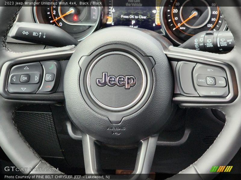  2023 Wrangler Unlimited Willys 4x4 Steering Wheel