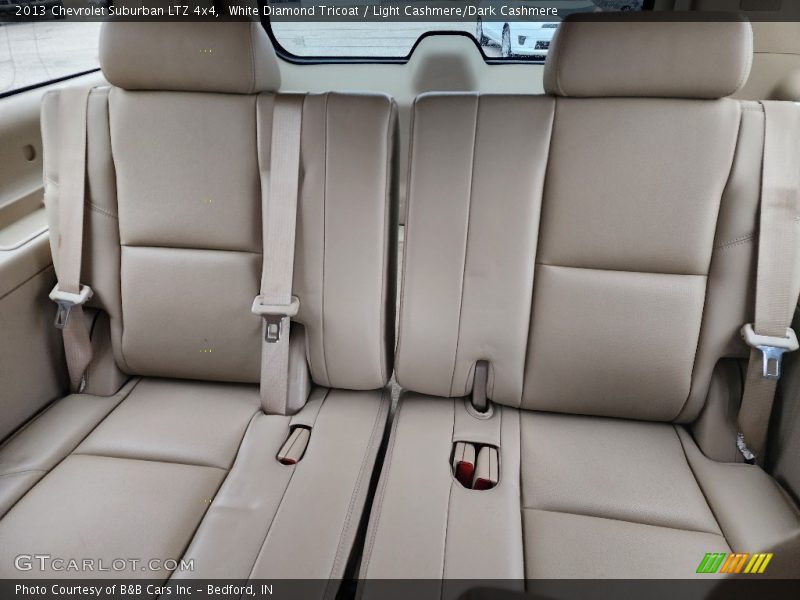 White Diamond Tricoat / Light Cashmere/Dark Cashmere 2013 Chevrolet Suburban LTZ 4x4