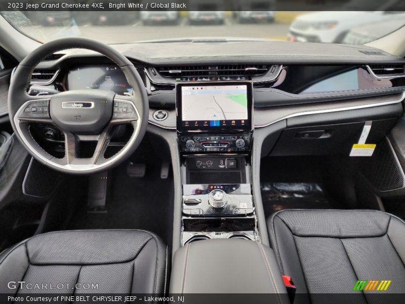 Bright White / Global Black 2023 Jeep Grand Cherokee 4XE