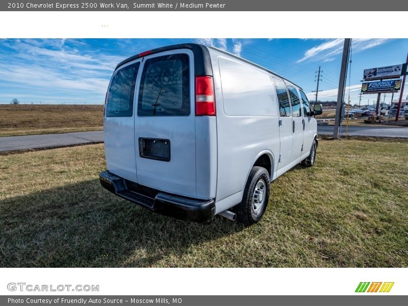 Summit White / Medium Pewter 2010 Chevrolet Express 2500 Work Van