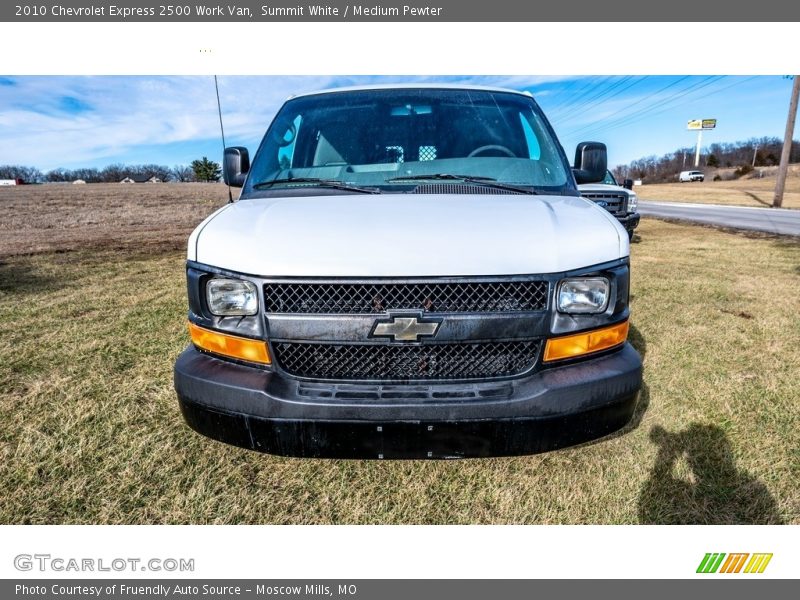 Summit White / Medium Pewter 2010 Chevrolet Express 2500 Work Van
