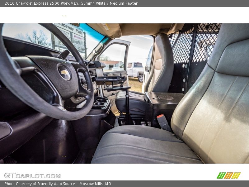 Summit White / Medium Pewter 2010 Chevrolet Express 2500 Work Van