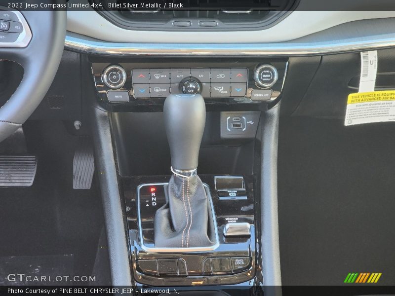 Billet Silver Metallic / Black 2022 Jeep Compass Limited 4x4