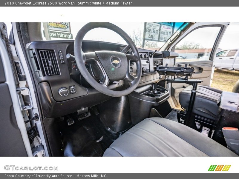 Summit White / Medium Pewter 2010 Chevrolet Express 2500 Work Van