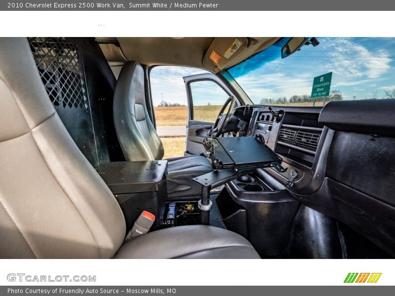 Summit White / Medium Pewter 2010 Chevrolet Express 2500 Work Van