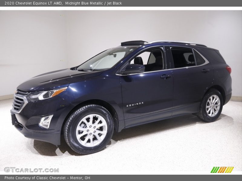 Midnight Blue Metallic / Jet Black 2020 Chevrolet Equinox LT AWD