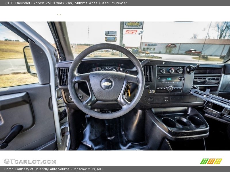 Summit White / Medium Pewter 2010 Chevrolet Express 2500 Work Van