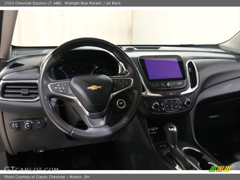 Midnight Blue Metallic / Jet Black 2020 Chevrolet Equinox LT AWD