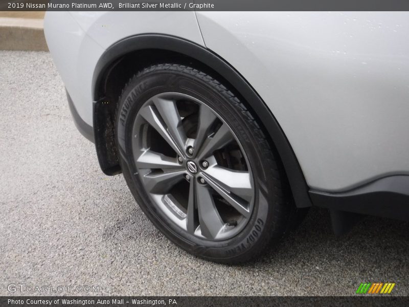 Brilliant Silver Metallic / Graphite 2019 Nissan Murano Platinum AWD