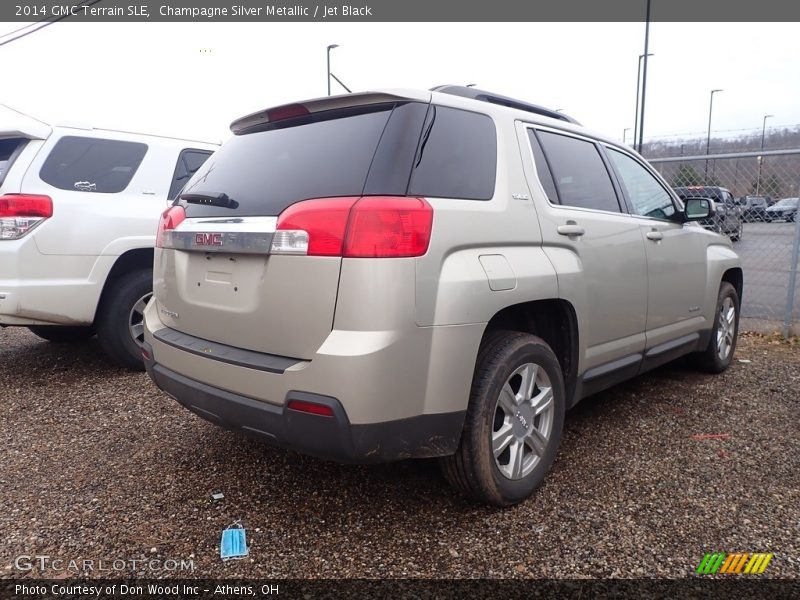 Champagne Silver Metallic / Jet Black 2014 GMC Terrain SLE