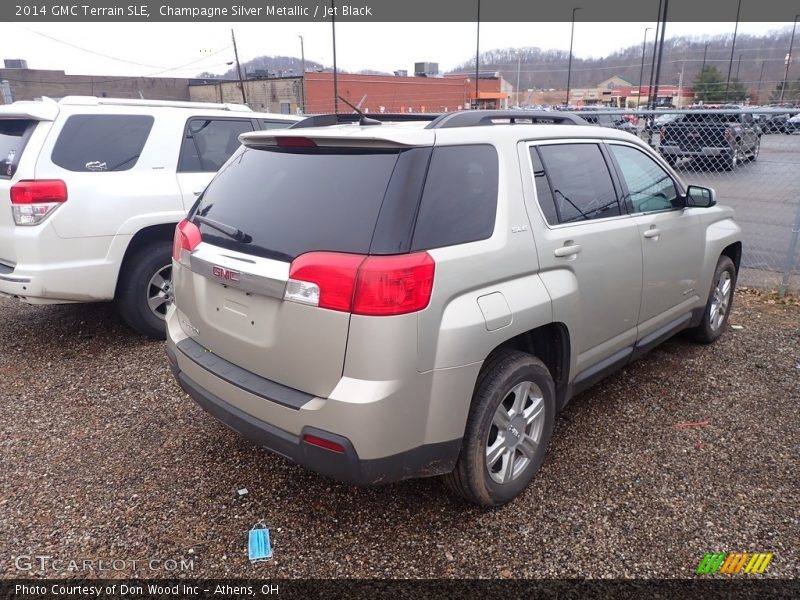 Champagne Silver Metallic / Jet Black 2014 GMC Terrain SLE