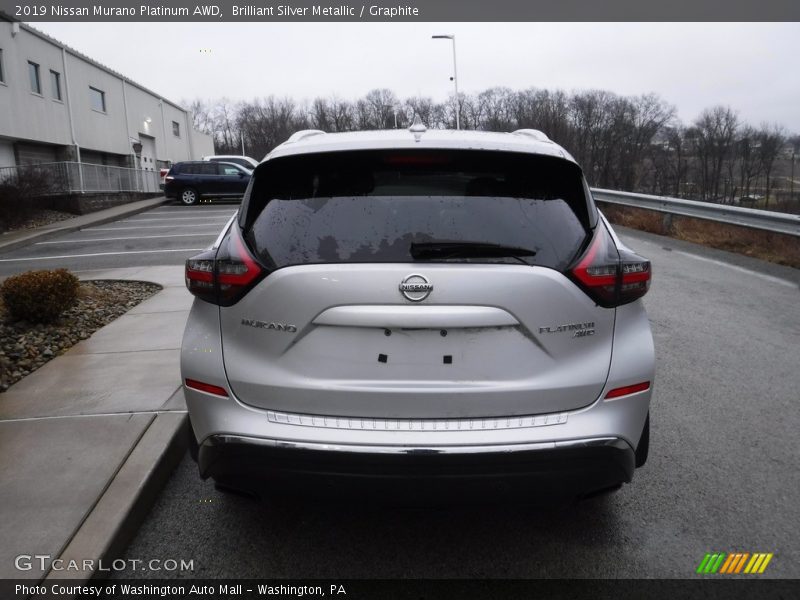 Brilliant Silver Metallic / Graphite 2019 Nissan Murano Platinum AWD