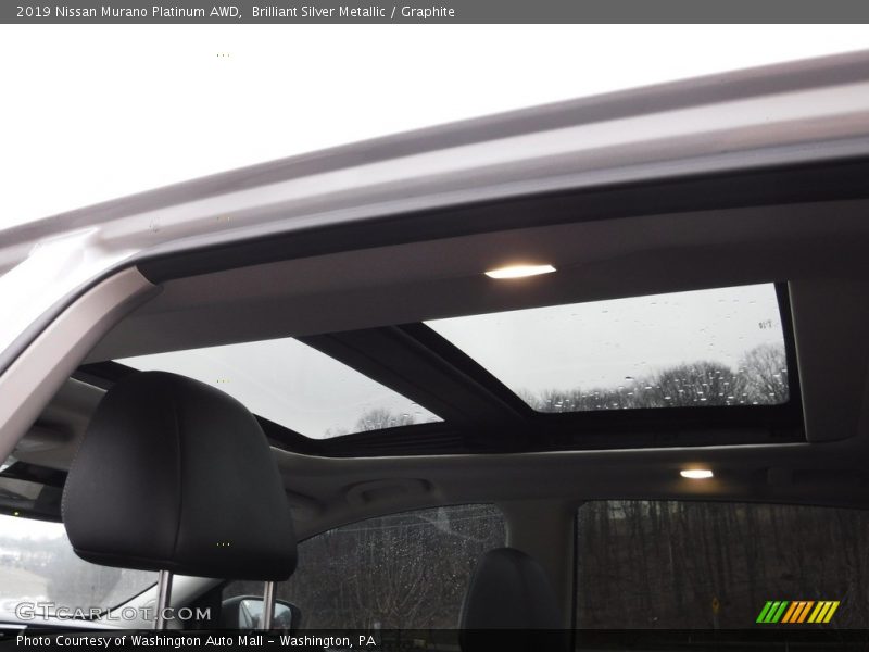Brilliant Silver Metallic / Graphite 2019 Nissan Murano Platinum AWD
