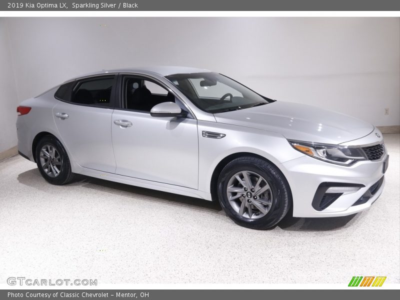 Sparkling Silver / Black 2019 Kia Optima LX