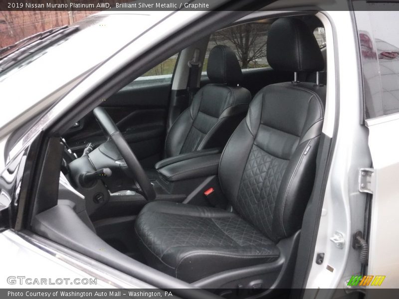 Brilliant Silver Metallic / Graphite 2019 Nissan Murano Platinum AWD
