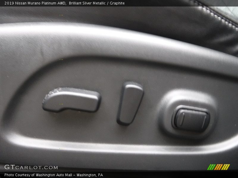 Brilliant Silver Metallic / Graphite 2019 Nissan Murano Platinum AWD