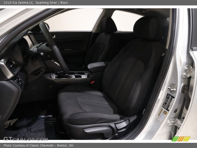 Sparkling Silver / Black 2019 Kia Optima LX