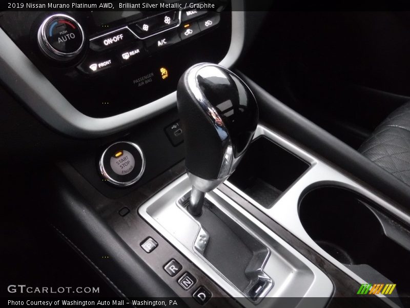 Brilliant Silver Metallic / Graphite 2019 Nissan Murano Platinum AWD