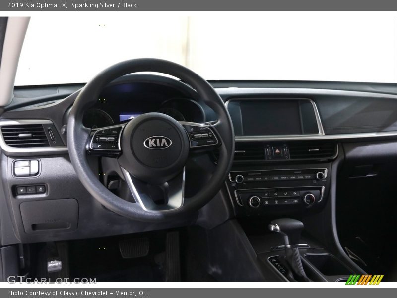 Sparkling Silver / Black 2019 Kia Optima LX