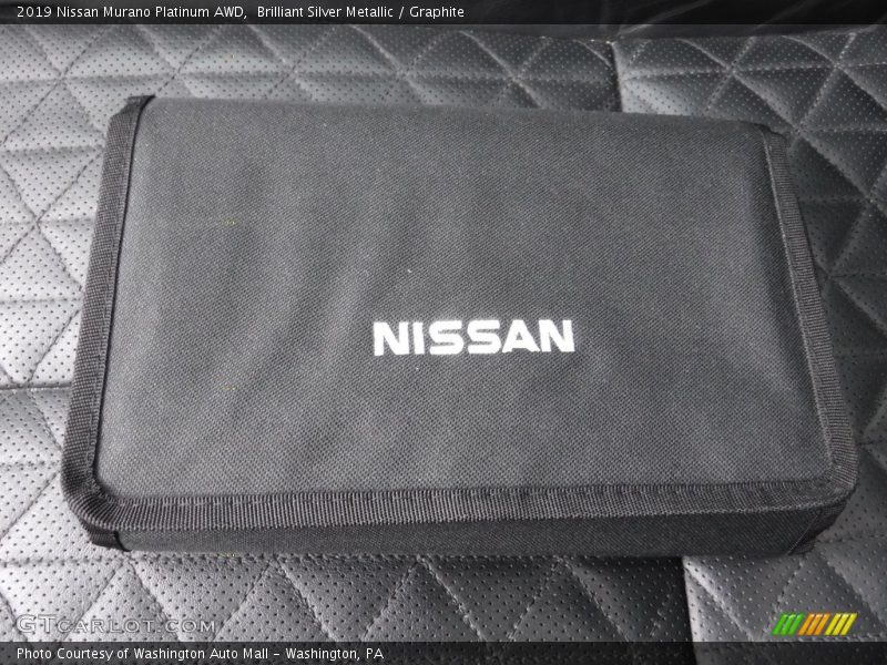 Brilliant Silver Metallic / Graphite 2019 Nissan Murano Platinum AWD