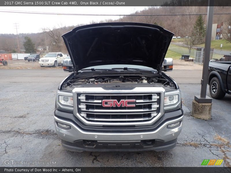 Onyx Black / Cocoa/­Dune 2017 GMC Sierra 1500 SLT Crew Cab 4WD