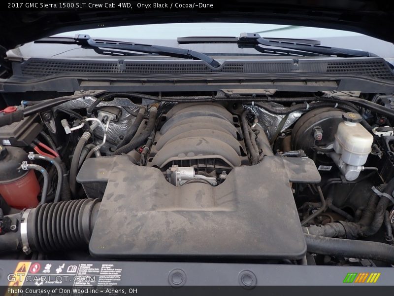 Onyx Black / Cocoa/­Dune 2017 GMC Sierra 1500 SLT Crew Cab 4WD