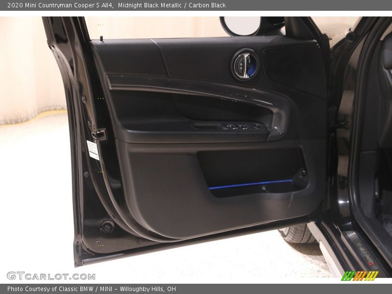 Midnight Black Metallic / Carbon Black 2020 Mini Countryman Cooper S All4