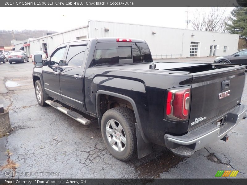 Onyx Black / Cocoa/­Dune 2017 GMC Sierra 1500 SLT Crew Cab 4WD