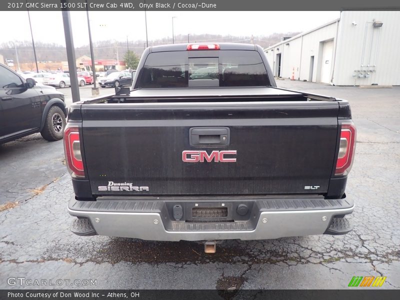 Onyx Black / Cocoa/­Dune 2017 GMC Sierra 1500 SLT Crew Cab 4WD