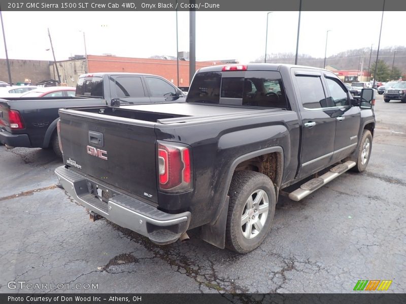 Onyx Black / Cocoa/­Dune 2017 GMC Sierra 1500 SLT Crew Cab 4WD