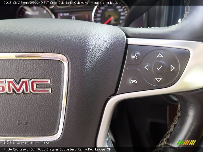  2015 Sierra 2500HD SLT Crew Cab 4x4 Steering Wheel