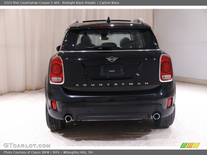 Midnight Black Metallic / Carbon Black 2020 Mini Countryman Cooper S All4