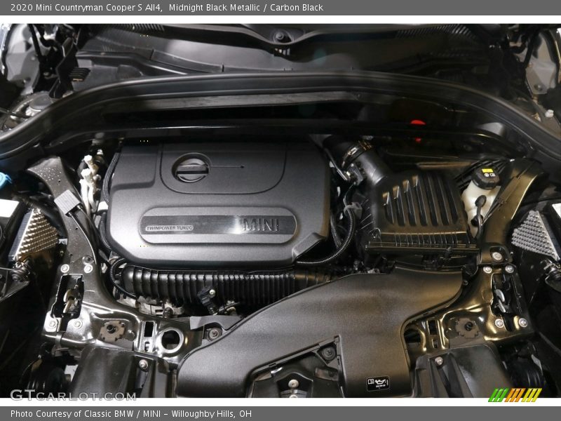 Midnight Black Metallic / Carbon Black 2020 Mini Countryman Cooper S All4