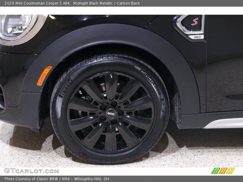 Midnight Black Metallic / Carbon Black 2020 Mini Countryman Cooper S All4