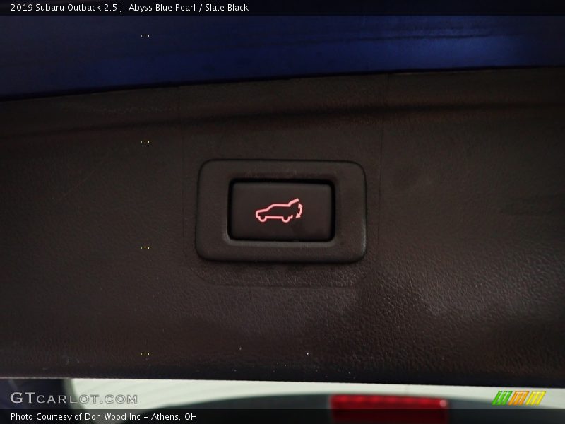 Abyss Blue Pearl / Slate Black 2019 Subaru Outback 2.5i