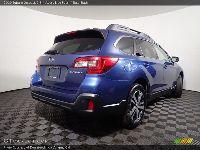 Abyss Blue Pearl / Slate Black 2019 Subaru Outback 2.5i