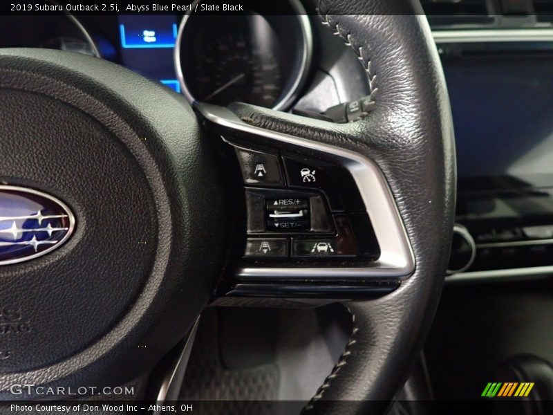 Abyss Blue Pearl / Slate Black 2019 Subaru Outback 2.5i