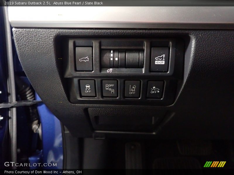Abyss Blue Pearl / Slate Black 2019 Subaru Outback 2.5i