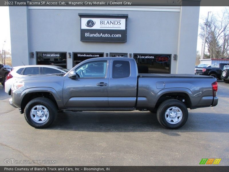 Magnetic Gray Metallic / Cement Gray 2022 Toyota Tacoma SR Access Cab