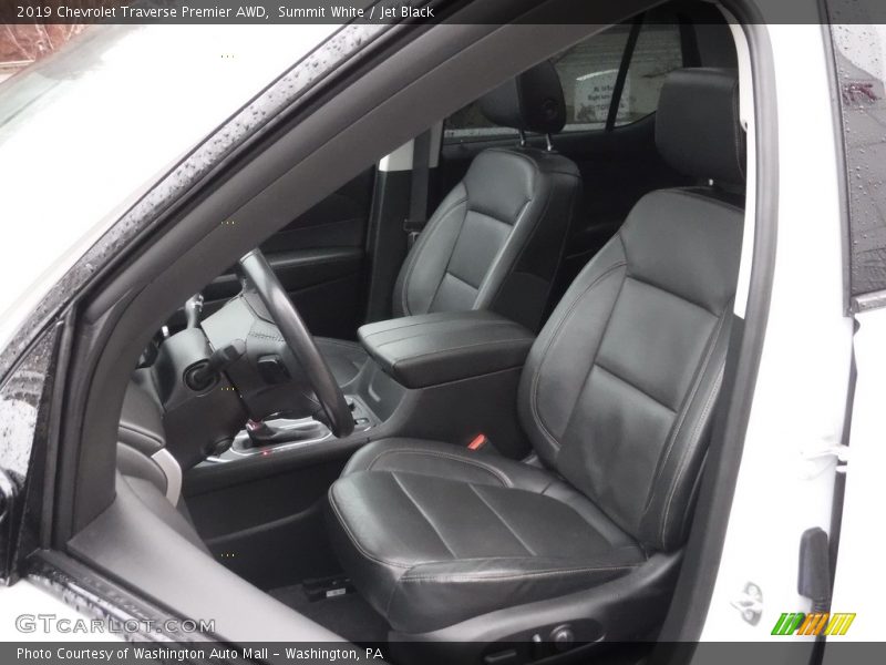 Summit White / Jet Black 2019 Chevrolet Traverse Premier AWD