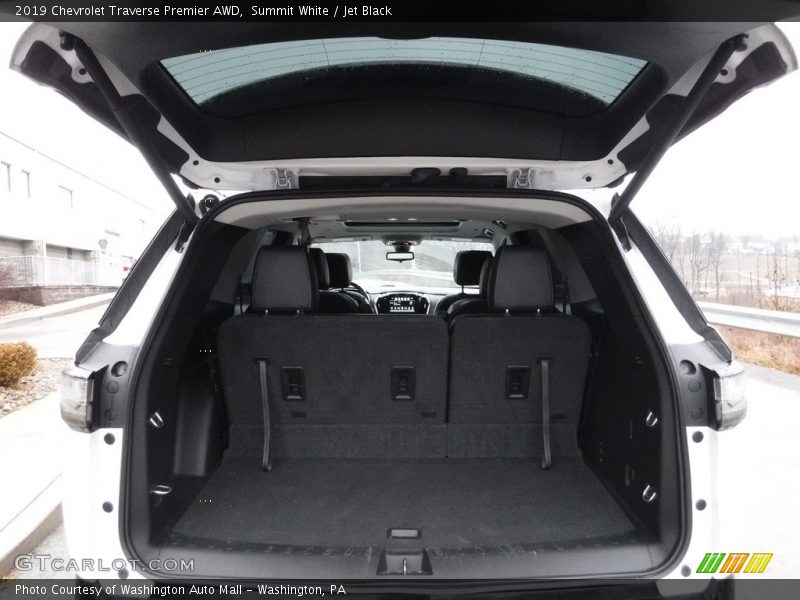 Summit White / Jet Black 2019 Chevrolet Traverse Premier AWD