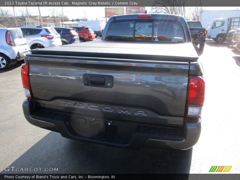 Magnetic Gray Metallic / Cement Gray 2022 Toyota Tacoma SR Access Cab