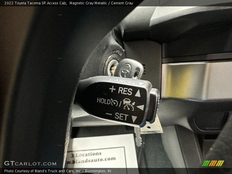 Controls of 2022 Tacoma SR Access Cab